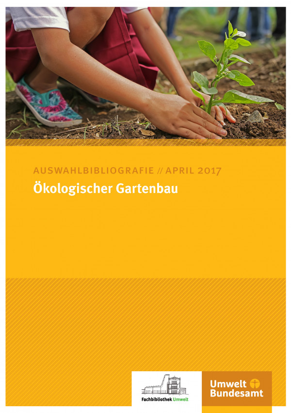 Cover Auswahlbibliografie Ökologischer Gartenbau