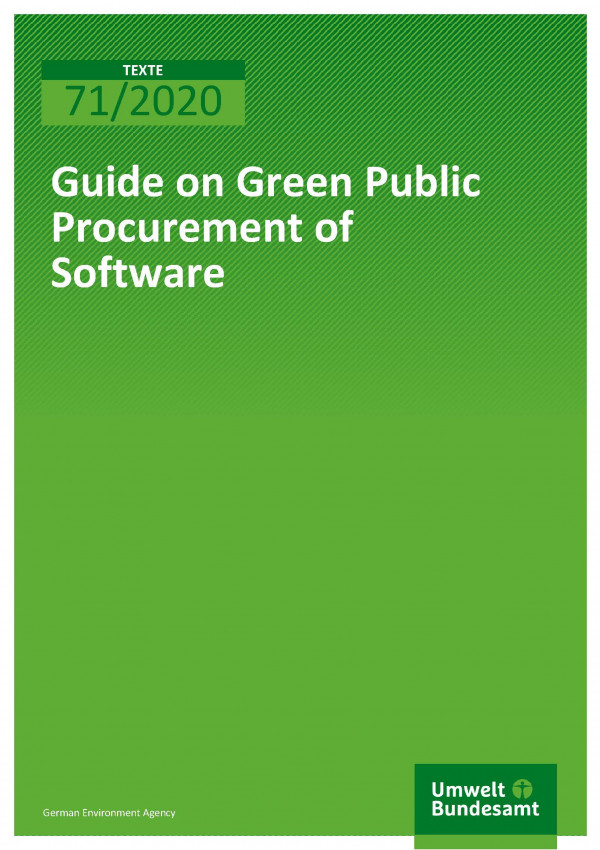 Cover_TEXTE_71-2020_Guide_on_Green_Purement_of_Software