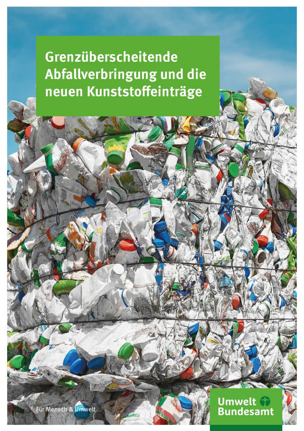 Verpackte Kunststoffabfälle