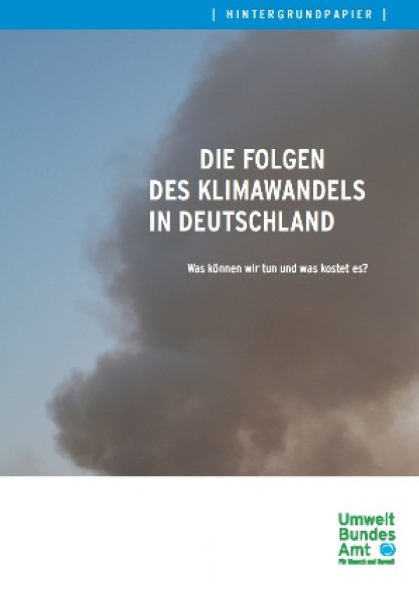 Publikation:Die Folgen des Klimawandels in DeutschlandWas können wir tun und was kostet es?