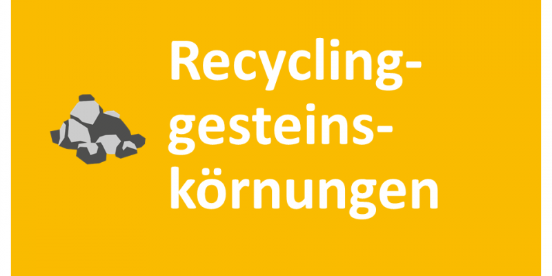 Recyclinggesteinskörnungen