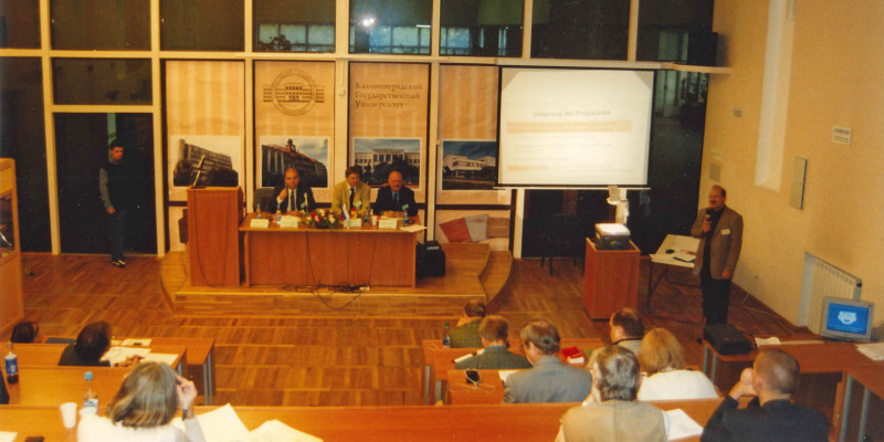 Bild eines Seminars der 2. Deutsch-Russischen Umwelttage