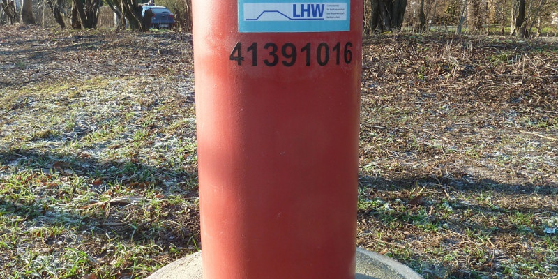 Groundwater measuring point in Dessau-Roßlau