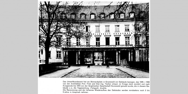 UBA -ebäude am Bismarckplatz