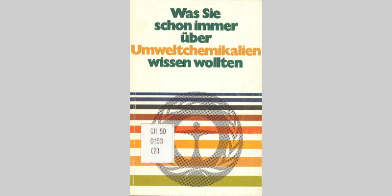 Erster Band UBA-Taschenbuchreihe 