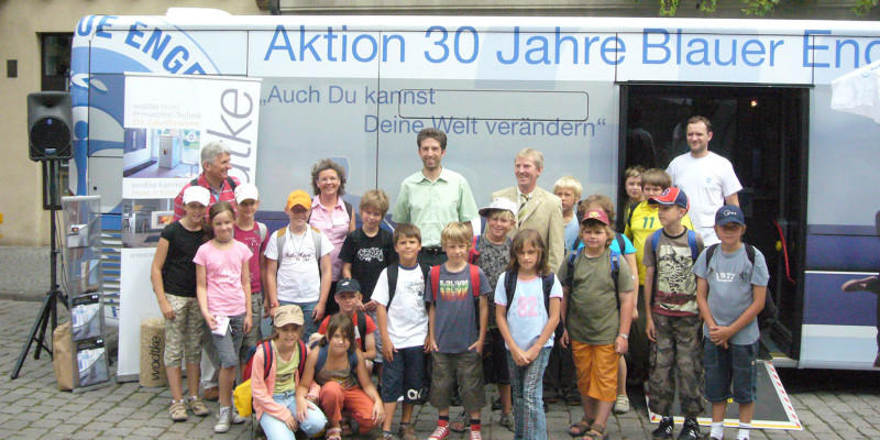 30 Jahre Blauer Engel Aktionsbus