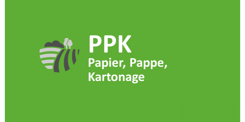 Papier, Pappe, Kartonage (PPK)