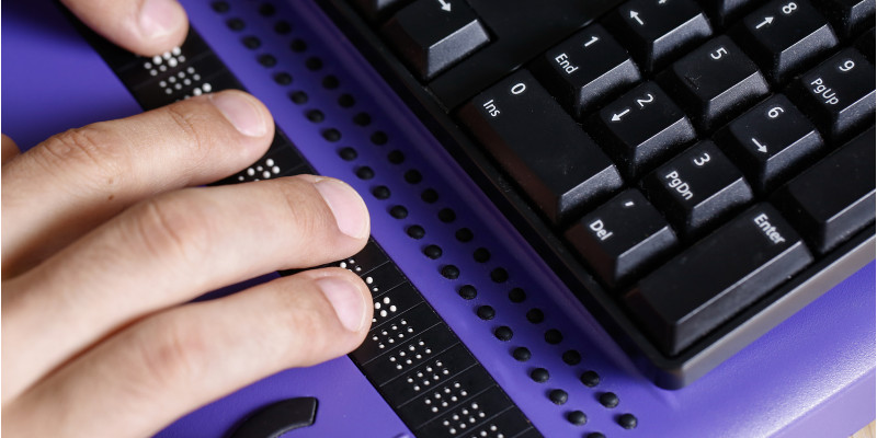 Brailletastatur