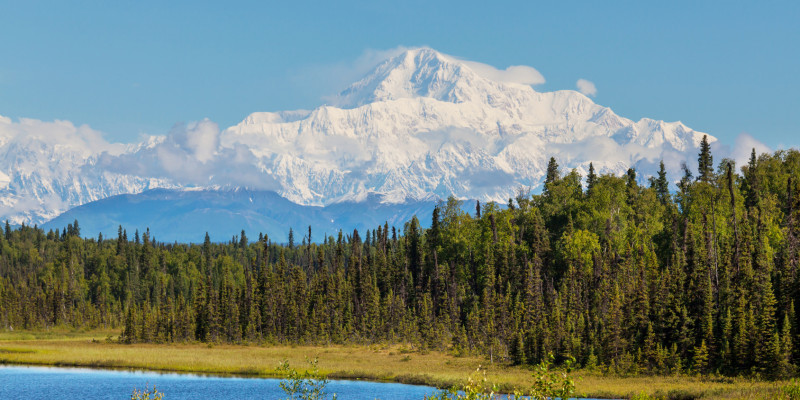 Denali (ehem. Mount McKinley) – höchster Berg Nordamerikas