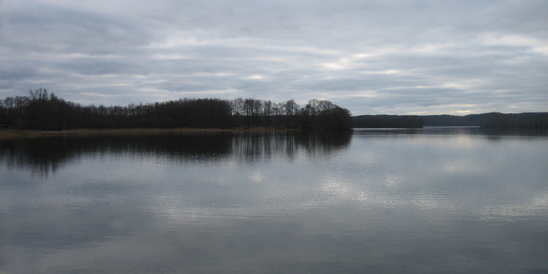 Blick über den Pinnower See