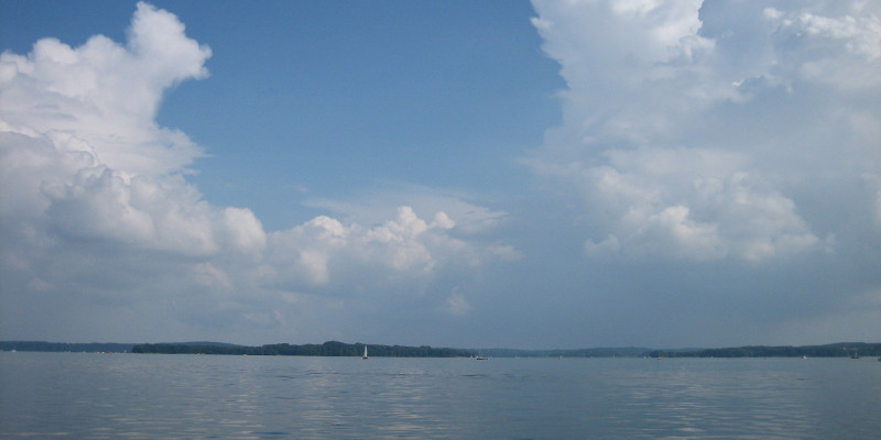 Blick über den Schweriner See