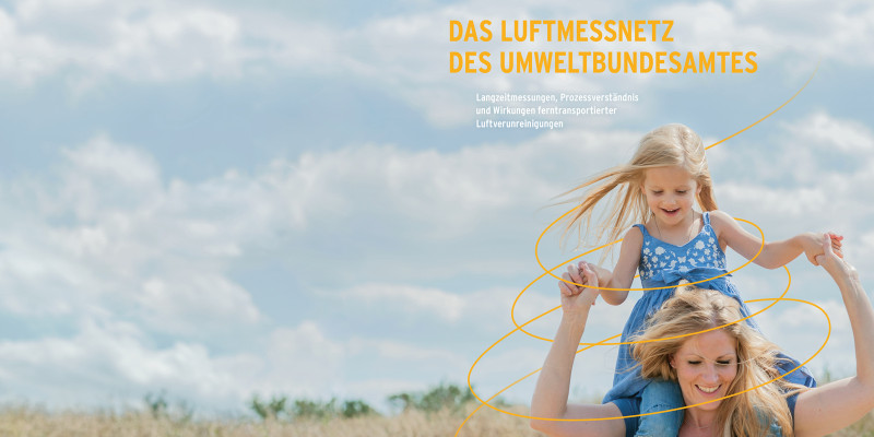 Coverausschnitt Das Luftmessnetz des Umweltbundesamtes