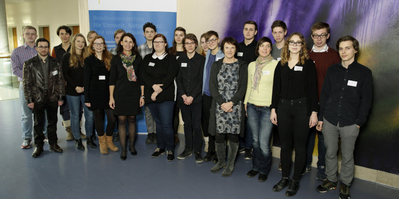 Workshop "Junge Umwelt" Gruppenbild