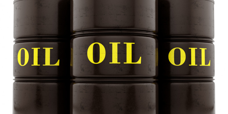 Three barrels of waste oil