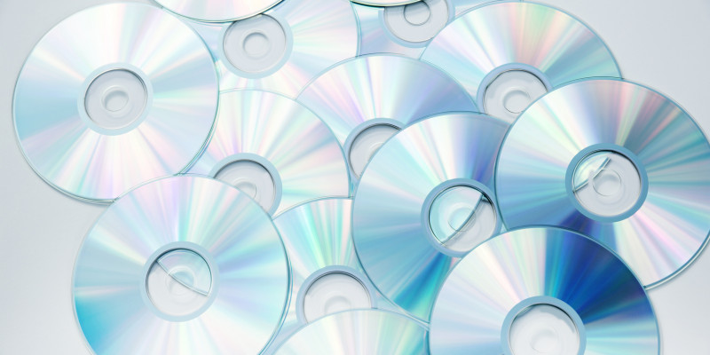 eine Menge an CDs