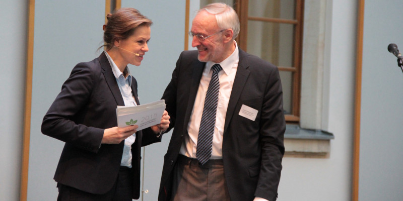 Tanja Busse (moderation) and Prof. Alois Heißenhuber (TU Munich)