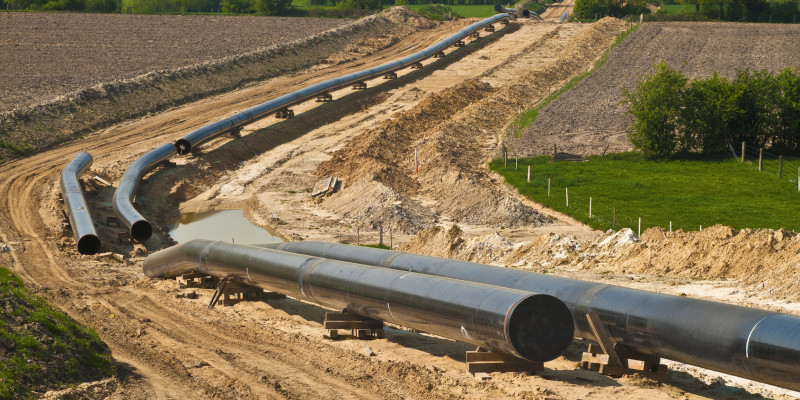 construction of a pipeline