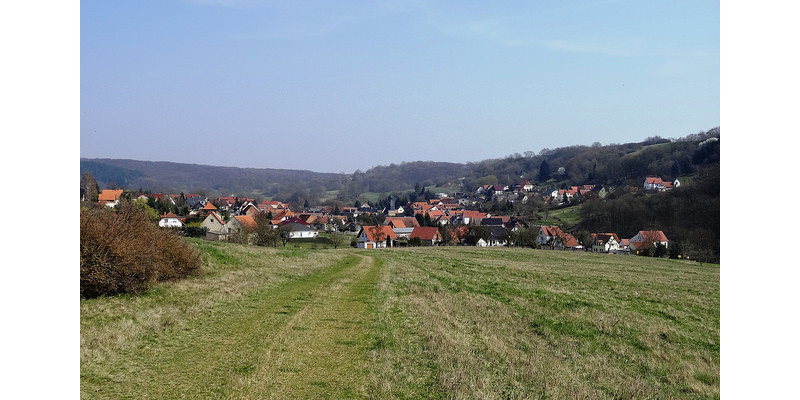 Blick auf Pölsfeld.