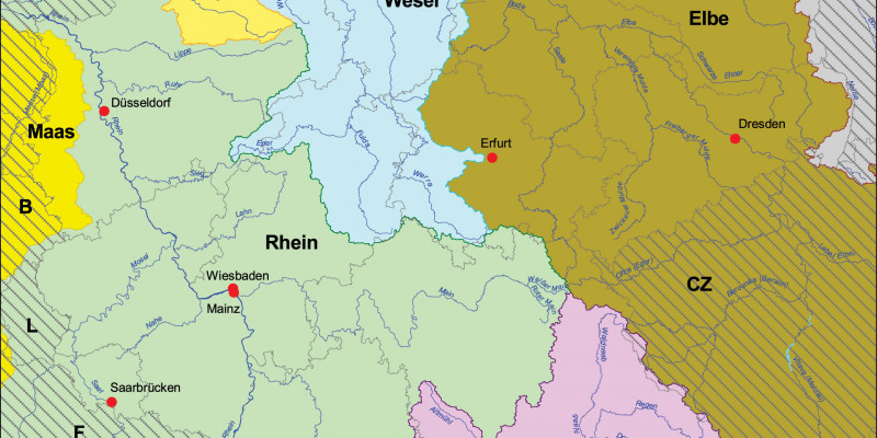 Flussgebietseinheiten in der Bundesrepublik Deutschland