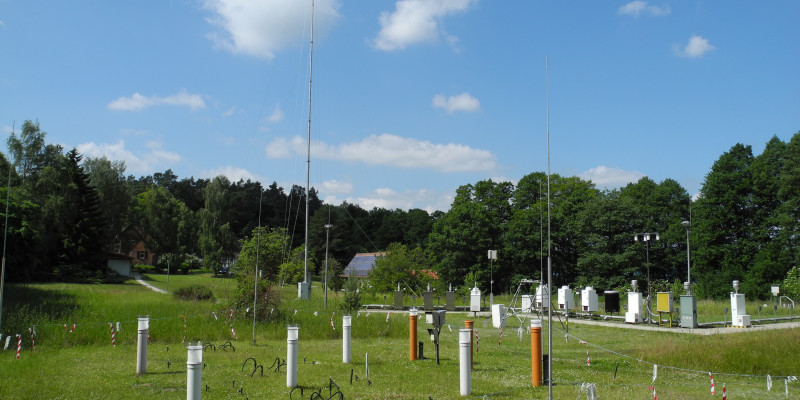 Neuglobsow air monitoring station