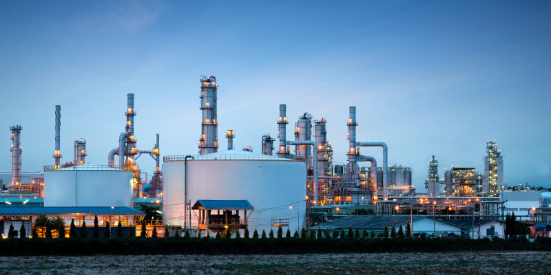 Oil refinery