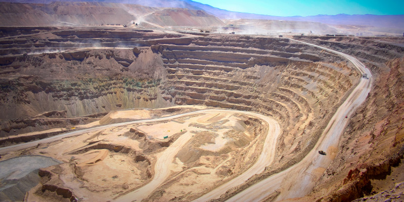 copper mine in Chuquicamata