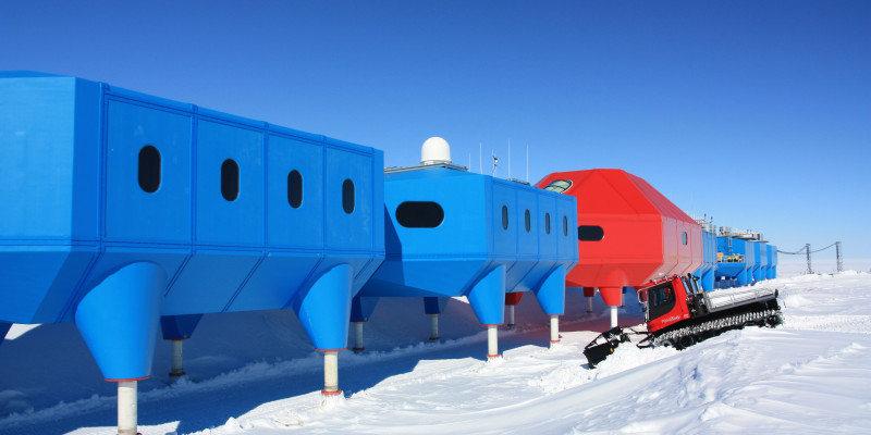 The Halley VI base operated by Great Britain 