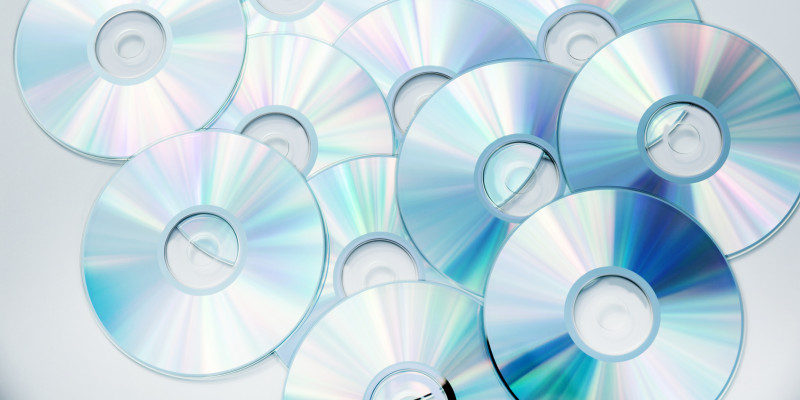 Ein Haufen voller CDs