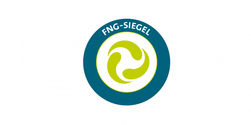 Logo des FNG-Siegels für nachhaltige Geldanlagen