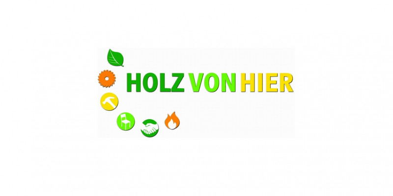 Label Holz von Hier