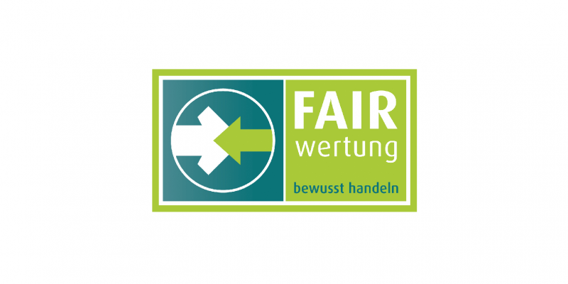 Label FairWertung für Altkleidersammlung
