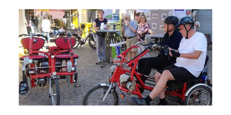 Ausfahrten mit dem Paralleltandem