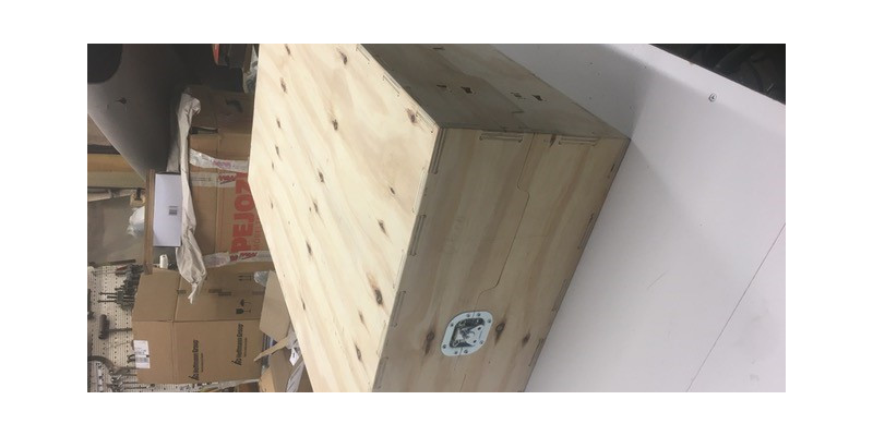 Versandkiste Holz