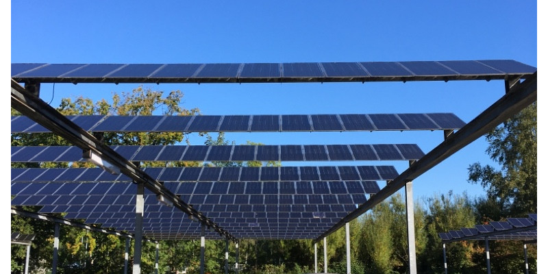 Stellplatzflächenüberdachung zur Energieerzeugung