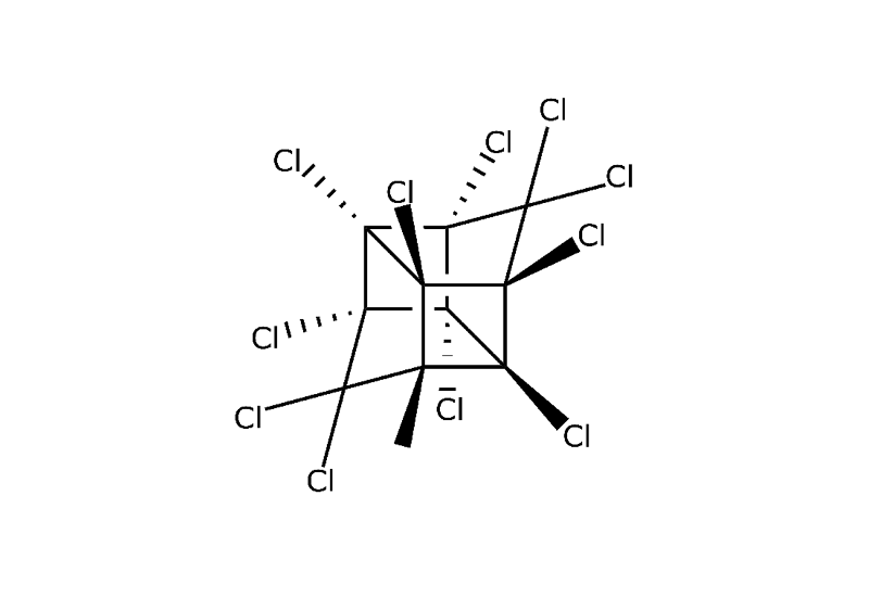 Strukturformel Mirex