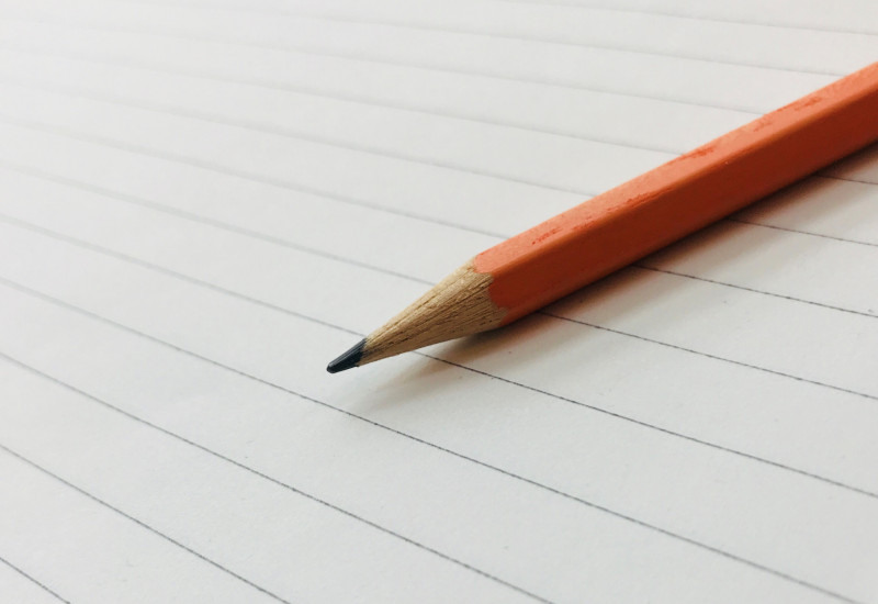 Bleistift und Papier