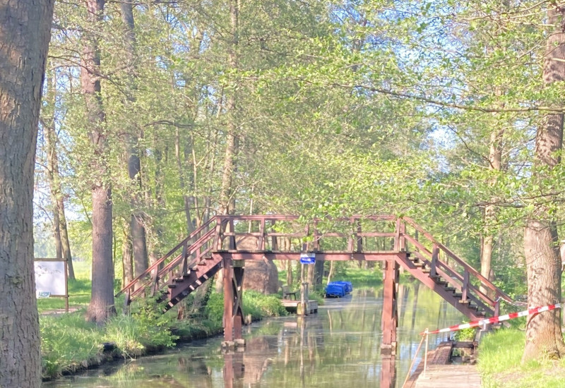 Fließe im Spreewald bei der der Ortslage Raddusch