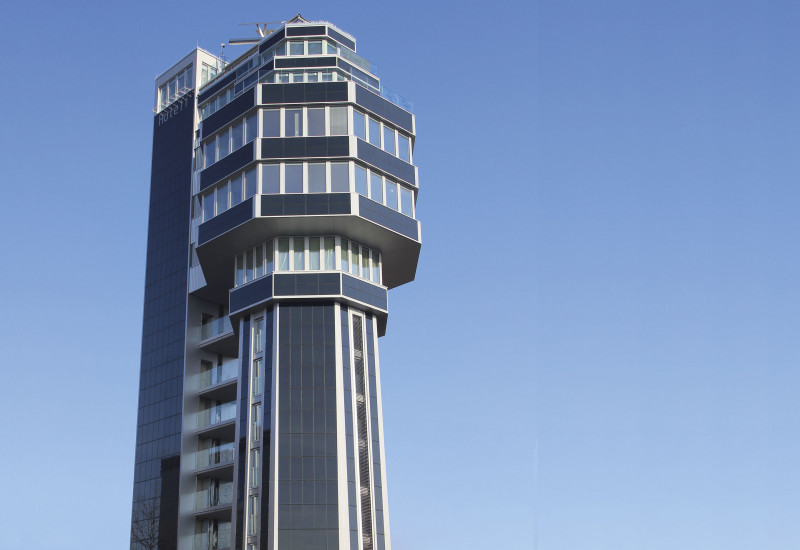 modernes Turm-Hotel