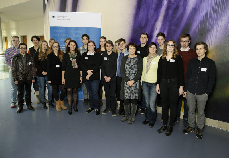 Workshop "Junge Umwelt" Gruppenbild