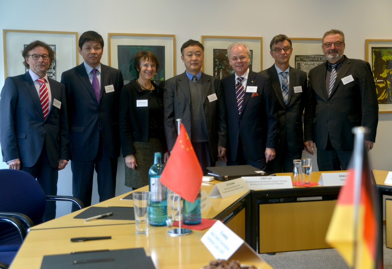 Dr. Hans-Hermann Eggers, LUI Zunwen, Maria Krautzberger, XI Junqing, Dr. Wolf D. Karl, Dr. Ulf Jaeckel, Klaus Brückner