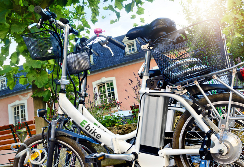 E-Bike in der Stadt