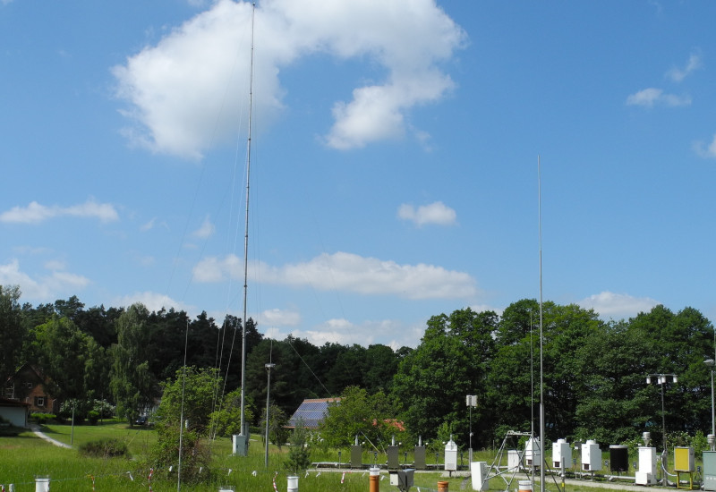 Neuglobsow air monitoring station