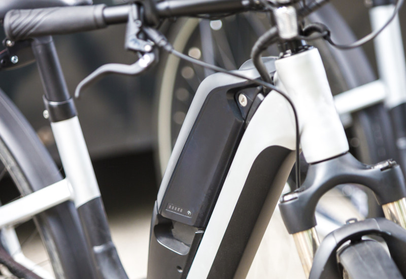Ein E-Bike