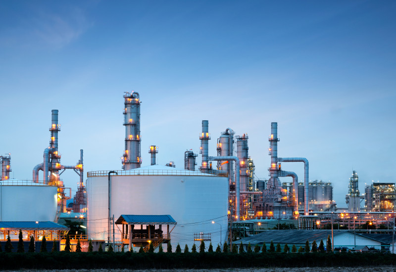 Oil refinery