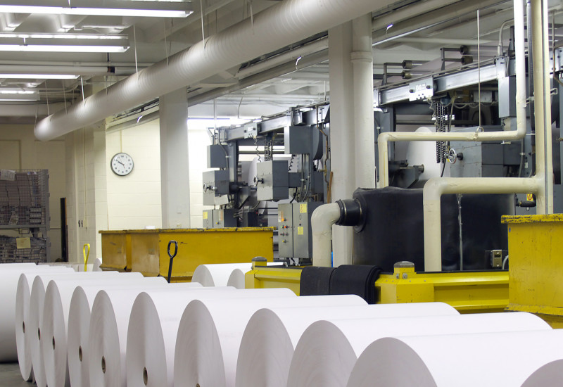 Auch in der Papierindustrie werden PFC verwendet.