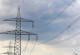 Windpark und zwei Energiefreileitungstrassen