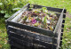 Kompostecke im Garten