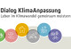 Logo zum Dialog KlimaAnpassung