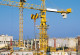 Kran auf Baustelle