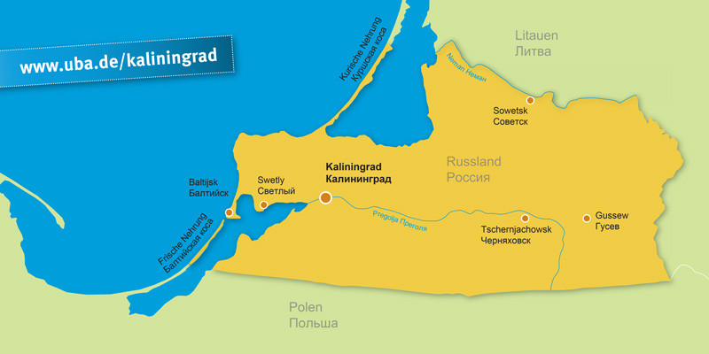 Kaliningrad Karte Kaliningrad Karte